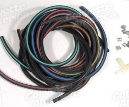 Corvette Heater/Air Conditioning Control Vacuum Hose Kit, with Air Conditioning, 1971-1975