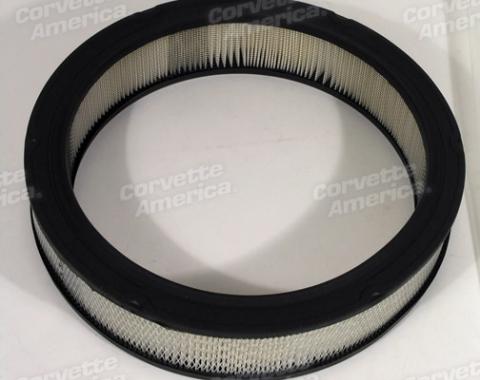 Corvette Air Filter Element, With 1 x 4, ACDelco, 1970-1974
