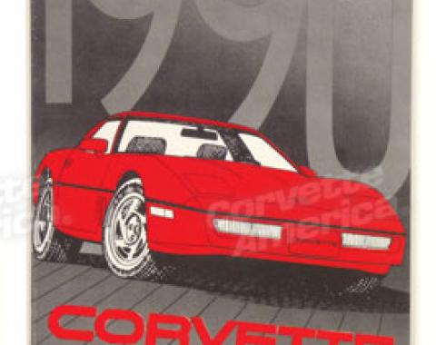 Corvette Owners Manual, 1990