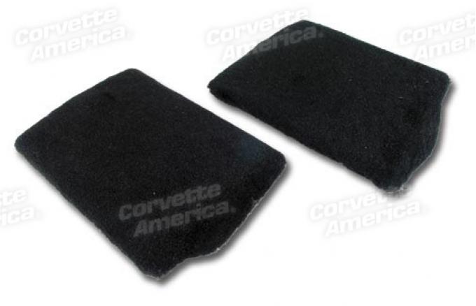 CA 1990-1993 Chevrolet Corvette Front Speaker Cover Assemblies Pile