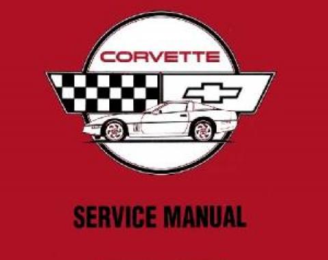 Corvette Service Manual, 1990
