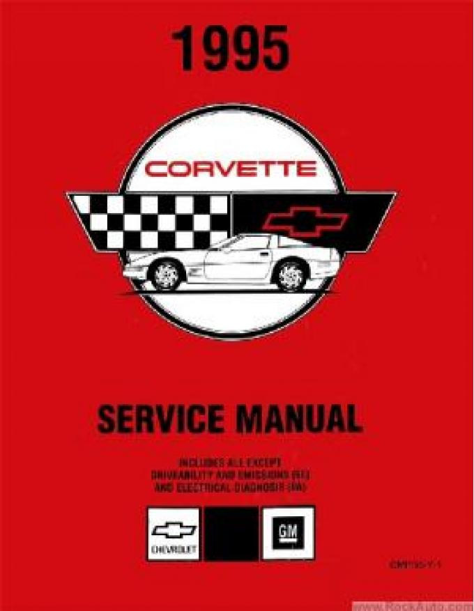 Corvette Service Manual, 1995