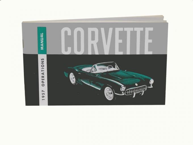 Corvette Owners Manual, 1957