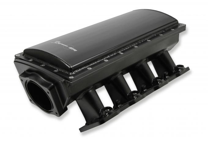Holly Sniper EFI Fabricated Race Series Intake Manifold, GM LS3/L92, 90mm, Black 838232