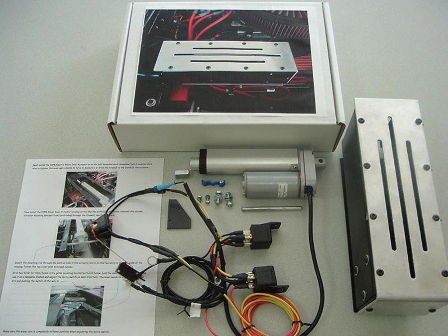 Corvette Windshield Wiper Door Actuator Kit, 19681972 Corvette Depot