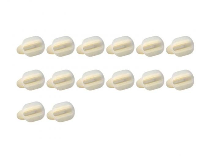 Redline Restomotive® 1984-1996 Chevrolet Corvette Door Panel Screw Retainer Kit