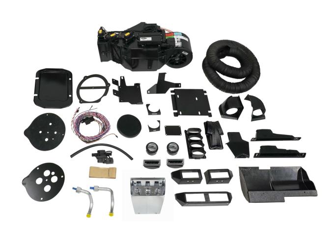 Vintage Air 1957 Chevrolet Full-Size Gen 5 SureFit&trade; Evaporator Kit with 4-Vent Plenum and Deluxe Control Panel 561557