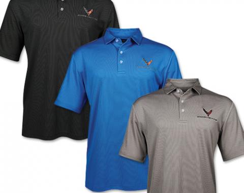 Men's 2020 Corvette Birdseye Polo