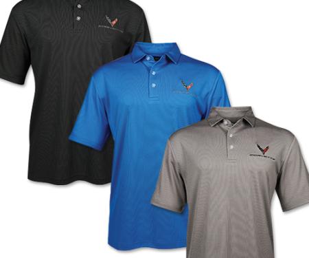 Men's 2020 Corvette Birdseye Polo