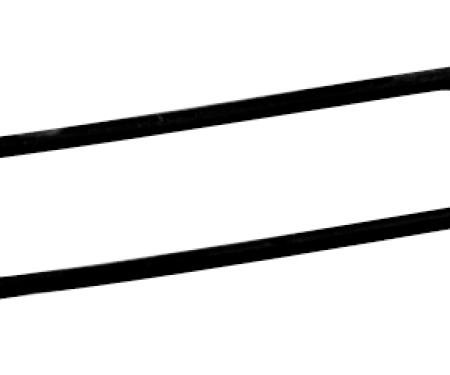 Proform Engine Valve Cover Gaskets, Rubber/Steel Core Material, Fits SB Chevy, One Pair 66001