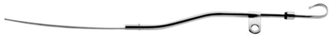 Proform Engine Oil Pan Dipstick and Tube Kit, Chrome, Steel, Fits Ford 260-289-302-351W 66184