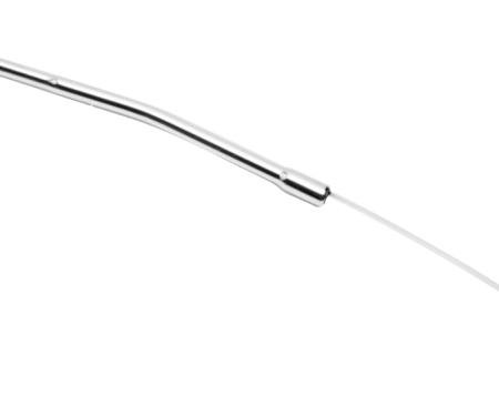 Proform Engine Oil Pan Dipstick and Tube Kit, Chrome, Steel, For Pontiac V8 Engine 55-79 66629