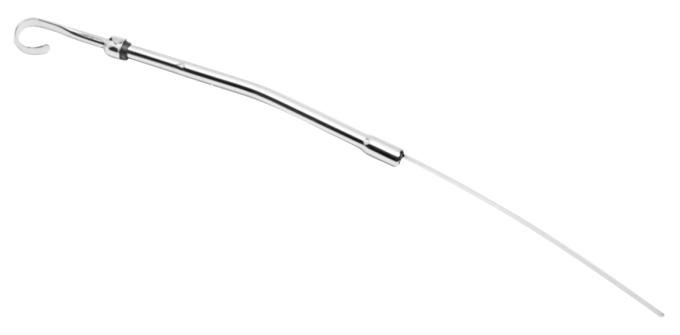 Proform Engine Oil Pan Dipstick and Tube Kit, Chrome, Steel, For Pontiac V8 Engine 55-79 66629