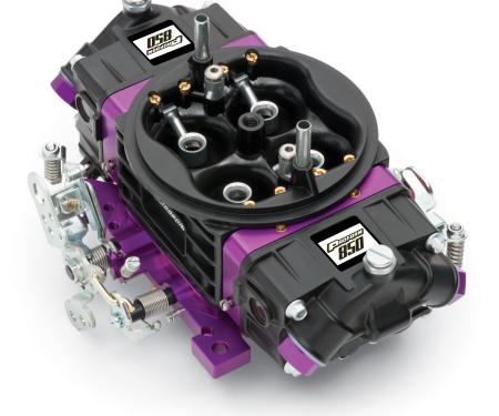 Proform Black Race Series Carburetor, 850 CFM, Mechanical Secondary, Black & Purple 67303