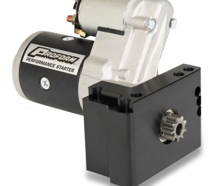 Proform High-Torque Mini Starter, 1.4KW, Fits Chevy V8, Staggered Bolt Mounting Plate 66266