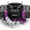 Proform Black Race Series Carburetor, 1050 CFM, Mechanical Secondary, Black & Purple 67305
