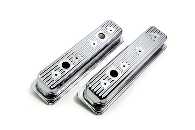 CFR Performance Compatible/Replacement Steel 1987-00 Chevy/GMC 5.0L & 5.7L Center Bolt Tall Valve Covers HZ-9705