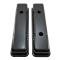CFR Performance Steel Short Valve Covers Fits 1958-1986 Small Block Chevy SBC 283-400 - Black HZ-9517-PBK