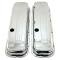 CFR Performance Steel Short Valve Covers Fits 1965-1995 Chevy BB 396-427-454-502 - 454 Logo HZ-9844