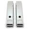 CFR Performance Steel Valve Covers for 1958-1986 Chevy Small Block 283-305-327-350 - Short Style - Stamped 350 Logo with Ball Mill HZ-9842
