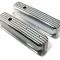 CFR Performance Aluminum Valve Covers with Bolt Kit Fits 1987-1997 Small Block Chevy SBC 5.0L/5.7L - Tall - Finned HZ-8033-3