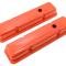 CFR Performance Steel Short Valve Covers - Fits 1958-86 Chevy SB 283-400 - Smooth HZ-9216