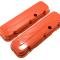 CFR Performance Steel Short Valve Covers - Fits 1965-95 Chevy BB 396-427-454-502 - 1 Hole HZ-9236