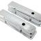 CFR Performance Tall Steel Valve Covers - Fits 1958-1986 Chevy Small Block 283-305-327-350 (Stamped "350" Logo, 1 Hole Each) HZ-9841