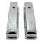 CFR Performance Tall Steel Valve Covers - Fits 1958-1986 Chevy Small Block 283-305-327-350 (Stamped "350" Logo, 1 Hole Each) HZ-9841