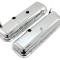 CFR Performance Steel OEM-Style Short Valve Covers Fits 1965-1972 Chevy BB 396-427-454 - Recessed Corner - 1-2 Holes HZ-9504-1