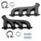 CFR Performance Cast Iron Exhaust Manifolds V-Band Driver Passenger 02-12 Chevy LS Based Kit HZ-9944-KIT
