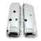 CFR Performance Steel OEM-Style Short Valve Covers Fits 1965-1972 Chevy BB 396-427-454 - Recessed Corner - 1-2 Holes HZ-9504-1
