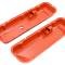 CFR Performance Steel OEM-Style Tall Valve Covers Fits 1965-1972 Chevy BB 396-427-454 - Recessed Corner - 1-2 Holes HZ-9504-T