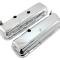 CFR Performance Steel OEM-Style Short Valve Covers Fits 1965-1972 Chevy BB 396-427-454 - Recessed Corner - 1-2 Holes HZ-9504