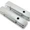 CFR Performance Steel Valve Covers for 1958-1986 Chevy Small Block 283-305-327-350 - Short Style - Stamped 350 Logo with Ball Mill HZ-9842