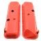 CFR Performance Steel OEM-Style Short Valve Covers Fits 1965-1972 Chevy BB 396-427-454 - Recessed Corner - 1-2 Holes HZ-9504