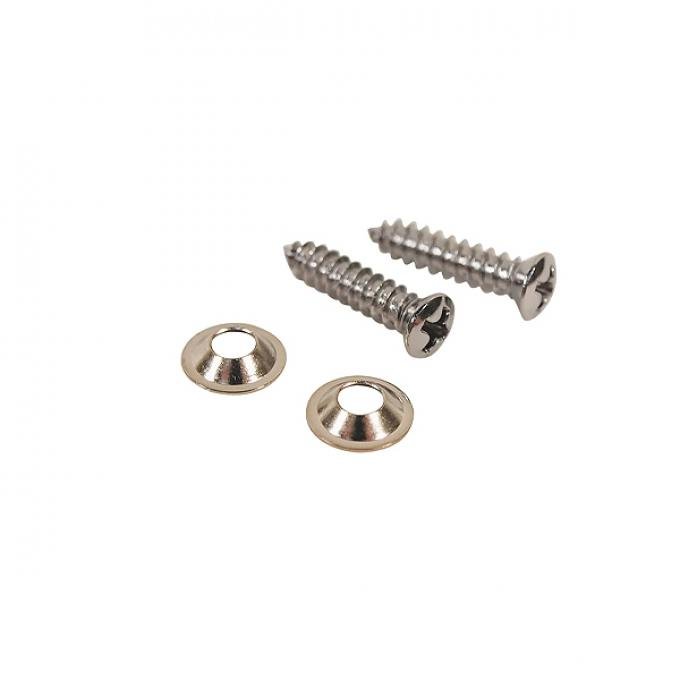 Redline Restomotive® 1968-1976 Chevrolet Corvette Shift Console Side Trim Screws, 4 Piece
