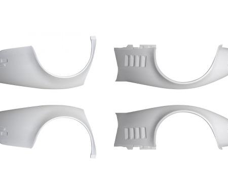 Detroit Speed Corvette Fiberglass Fender Flare Kit For 68-69 Corvette 4 Inch Flare 010113