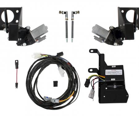 Detroit Speed C3 Electric Headlight Door Kit 1979-1982 Corvette 122010