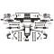 Detroit Speed DSE Independent Rear Suspension 1963-79 Corvette Double Adj Shock w/Remote 30 Spline Axles 1200 HP 041742-DR