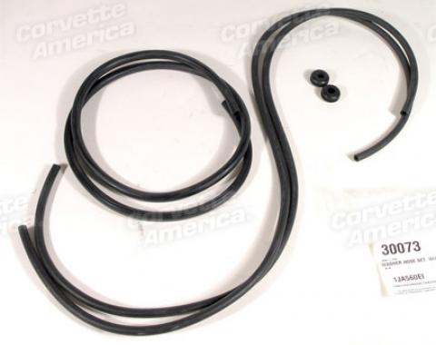 Corvette Washer Hose Set, with Air Conditioning, 1969-1972