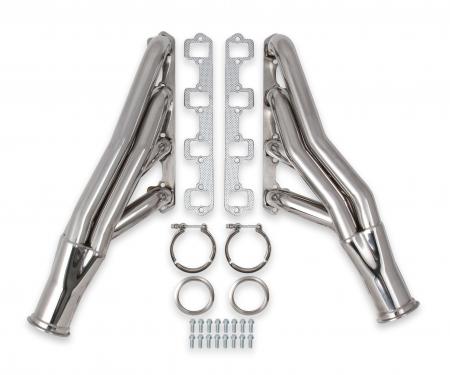 FlowTech Small Block Ford Turbo Headers, Polished 304 Stainless Steel 12165FLT