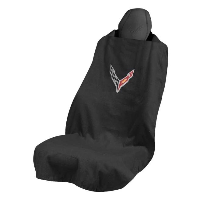 Seat Armour, Universal Towel2Go, C8 Corvette, Black, T2GO100C8B