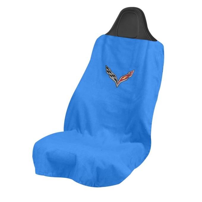 Seat Armour, Universal Towel2Go, C7 Corvette, Blue, T2GO100C7BL