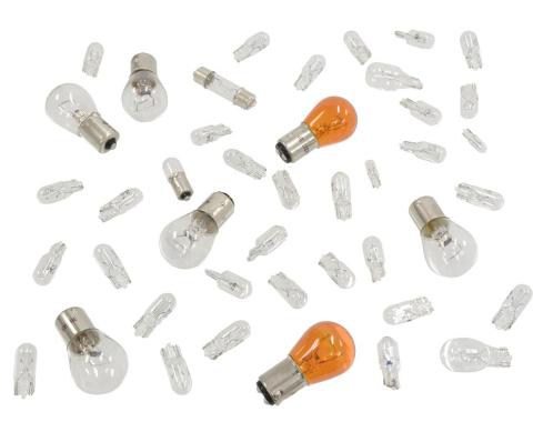 Redline Restomotive® 1978-1979 Chevrolet Corvette 43 Piece Light Bulb Kit