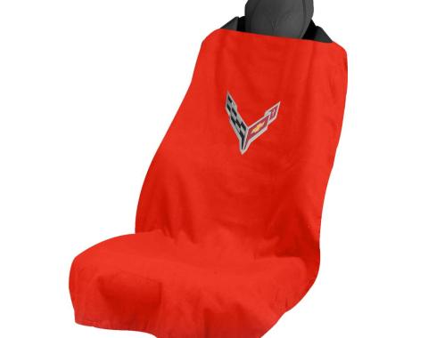 Seat Armour, Universal Towel2Go, C8 Corvette, Red, T2GO100C8R