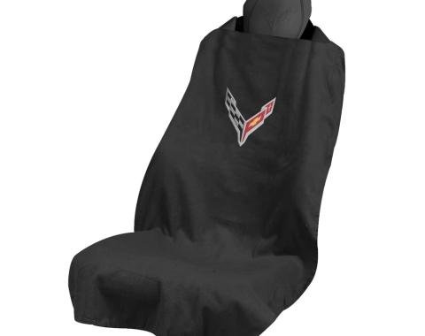 Seat Armour, Universal Towel2Go, C8 Corvette, Black, T2GO100C8B