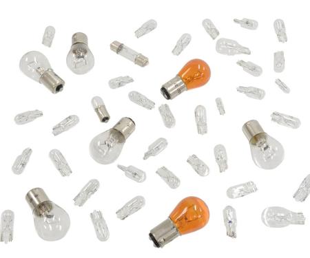 Redline Restomotive® 1978-1979 Chevrolet Corvette 43 Piece Light Bulb Kit
