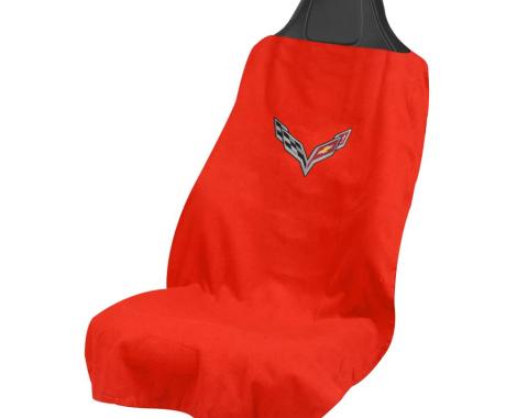 Seat Armour, Universal Towel2Go, C7 Corvette, Red, T2GO100C7R