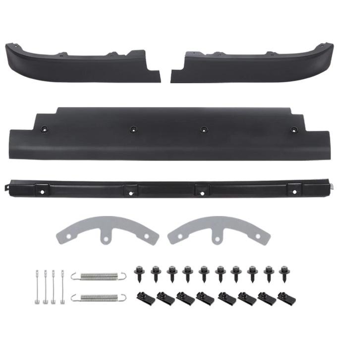 Corvette Front Spoiler Air Deflector / Dam, 3 Piece Set, 1997-2004